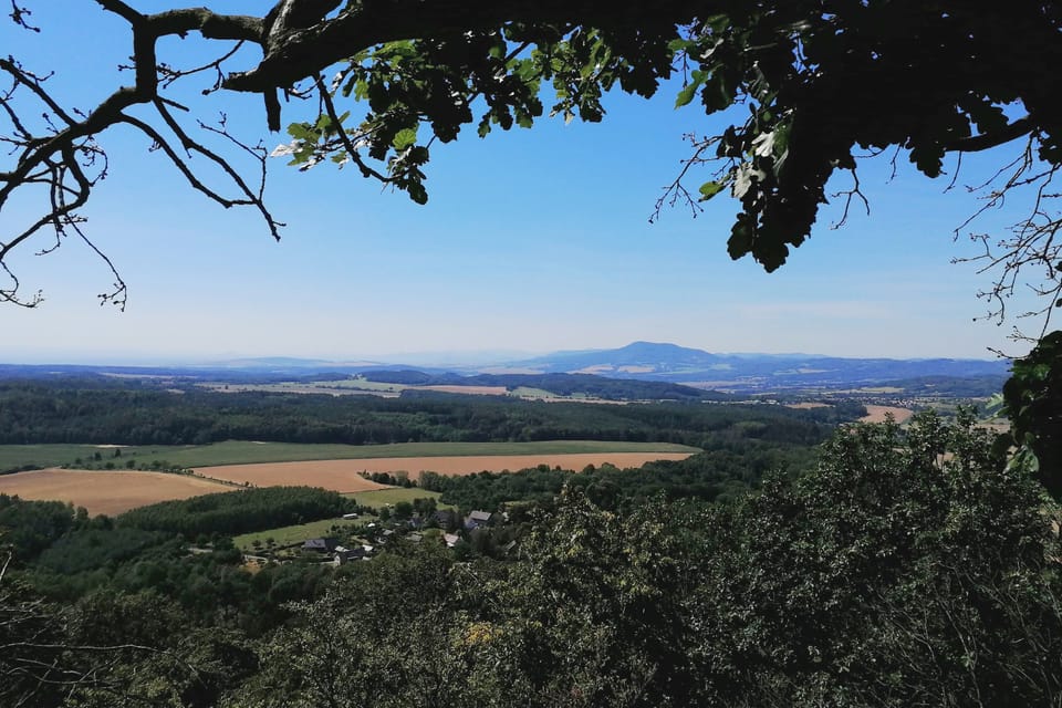 Výhled z Vlhoště, foto: Štěpánka Budková Výhled z Vlhoště, foto: Štěpánka Budková