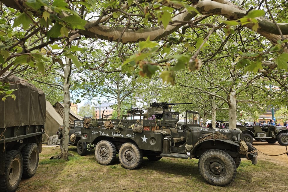 Vojenská technika americké armády | Foto: Štěpánka Budková,  Radio Prague International