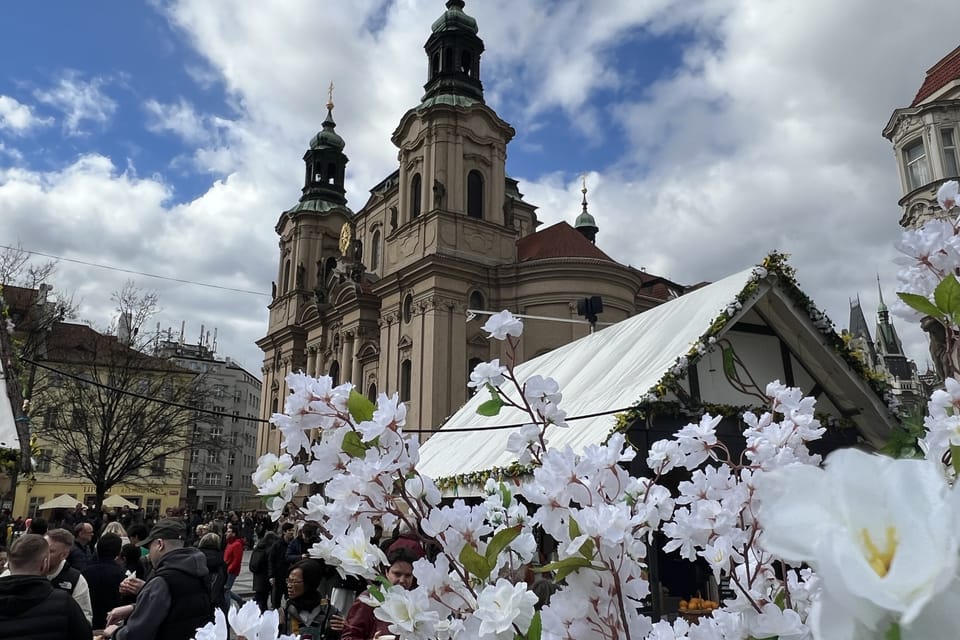 Velikonoční trhy na Staroměstském náměstí | Foto: Kateřina Ayzpurvit, Radio Prague International Velikonoční trhy na Staroměstském náměstí | Foto: Kateřina Ayzpurvit, Radio Prague International