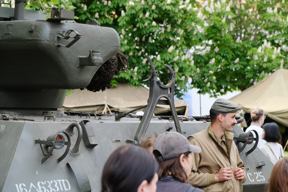 Vojenská technika americké armády | Foto: Bohumil Šimčík,  Radio Prague International