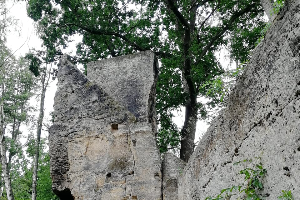 Zřícenina Jiljov,  foto: Štěpánka Budková