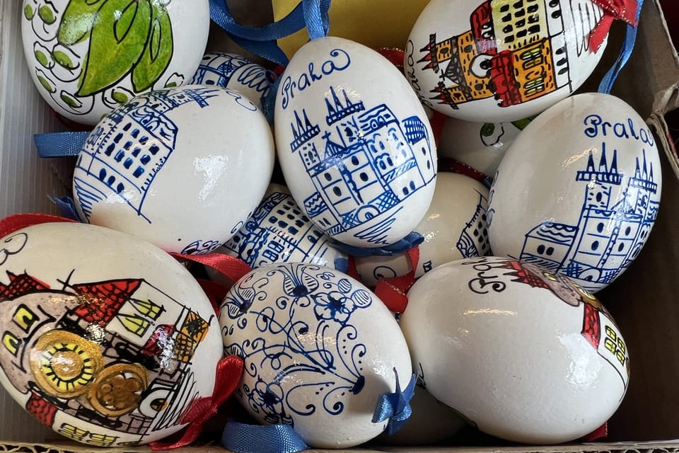Velikonoční trhy na Staroměstském náměstí | Foto: Kateřina Ayzpurvit, Radio Prague International Velikonoční trhy na Staroměstském náměstí | Foto: Kateřina Ayzpurvit, Radio Prague International