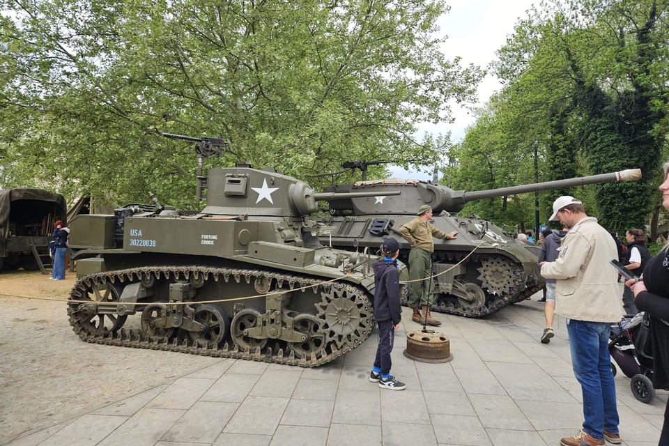 Vojenská technika americké armády | Foto: Štěpánka Budková,  Radio Prague International