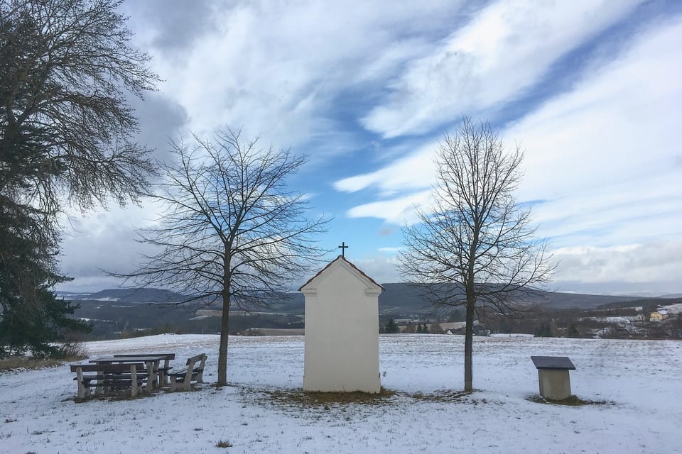Manětínská oblast tmavé oblohy | Foto: Pavel Halla, Český rozhlas Manětínská oblast tmavé oblohy | Foto: Pavel Halla, Český rozhlas