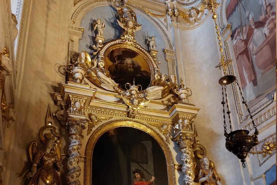 Kaple sv. Václava ve Valdštejnském paláci | Foto: Štěpánka Budková, Radio Prague International Kaple sv. Václava ve Valdštejnském paláci | Foto: Štěpánka Budková, Radio Prague International