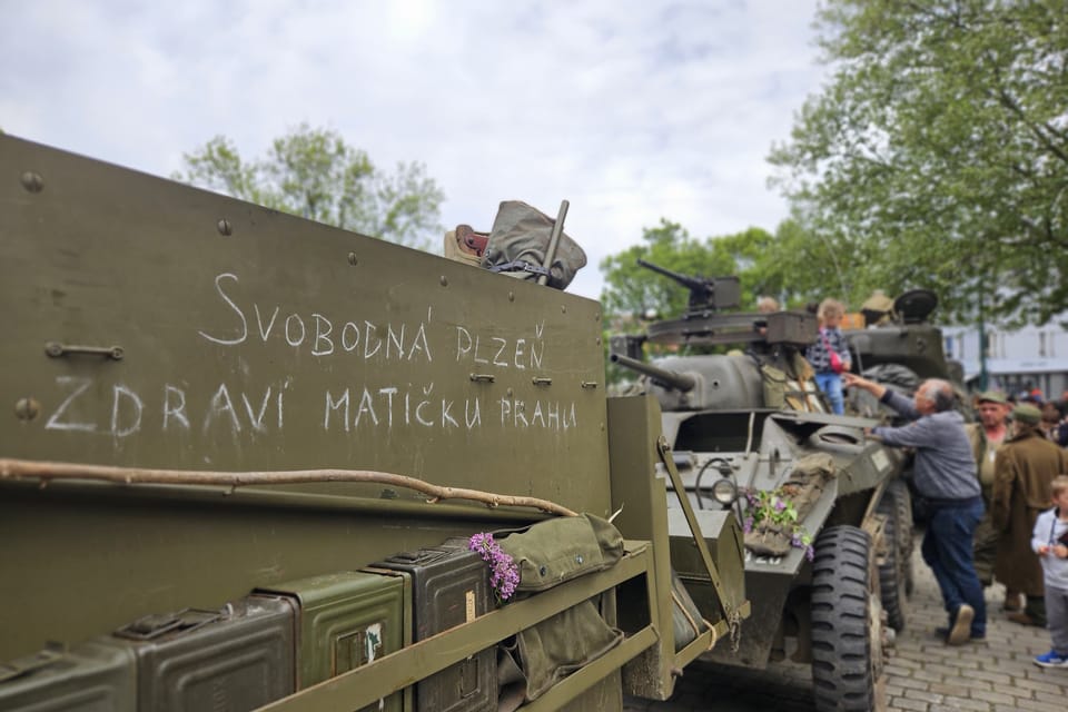 Vojenská technika americké armády | Foto: Štěpánka Budková,  Radio Prague International