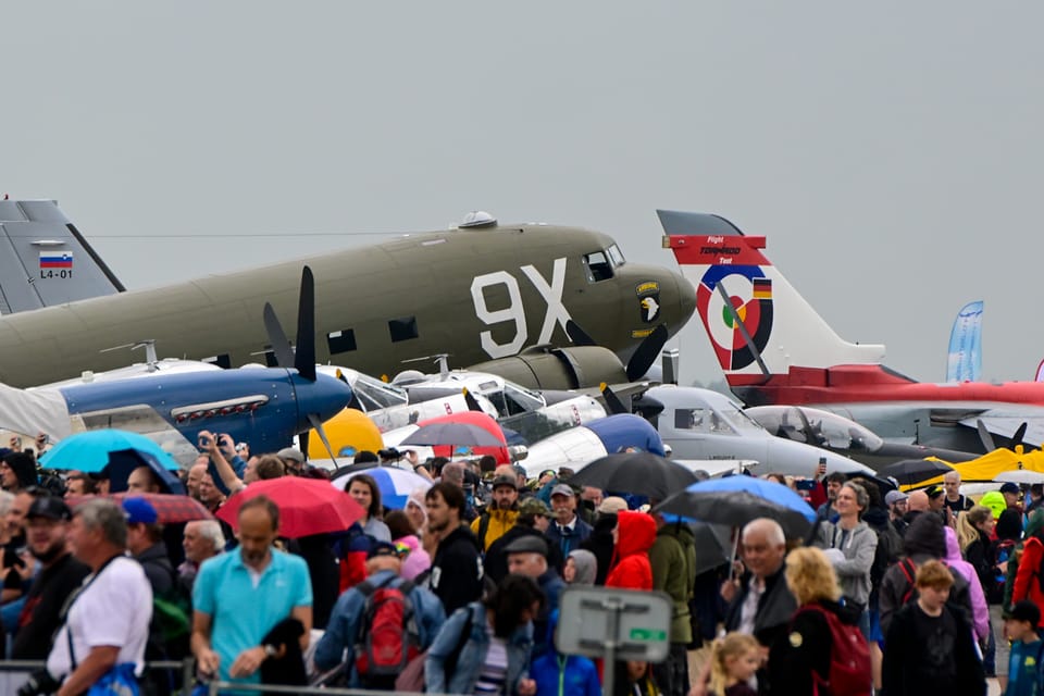 Aviatická pouť v Pardubicích 2025 | Foto: Petr Bušta,  Český rozhlas