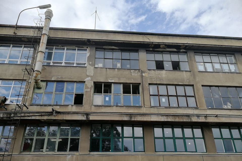 Areál bývalé továrny Praga v Praze - Vysočanech | Foto: Štěpánka Budková, Radio Prague International Areál bývalé továrny Praga v Praze - Vysočanech | Foto: Štěpánka Budková, Radio Prague International