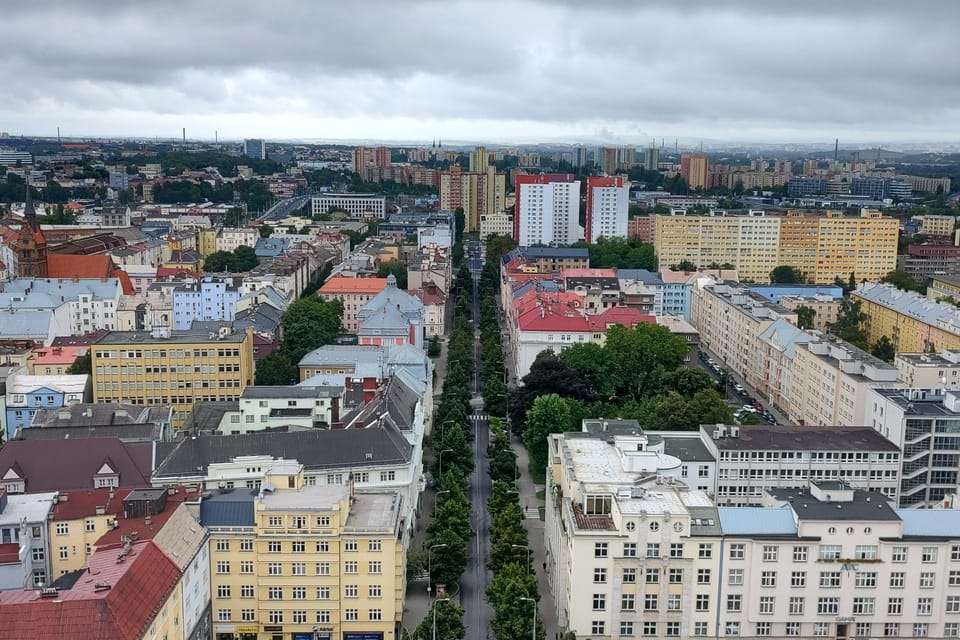 Výhled na město Ostrava | Foto: Anton Kajmakov, Radio Prague International Výhled na město Ostrava | Foto: Anton Kajmakov, Radio Prague International