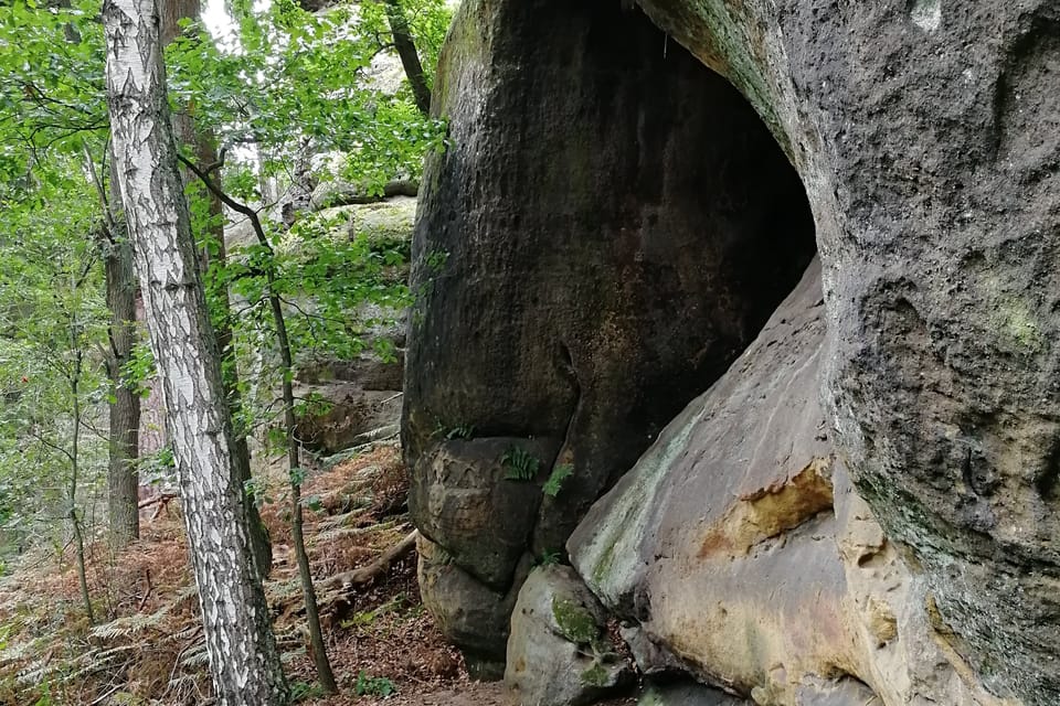 Přírodní památka Peklo, foto: Štěpánka Budková Přírodní památka Peklo, foto: Štěpánka Budková
