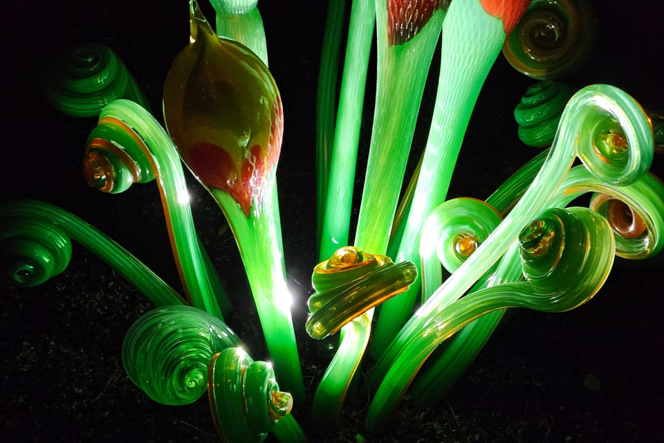 Výstava Křišťálová zahrada v Pražské botanické zahradě | Foto: Štěpánka Budková, Radio Prague Int. Výstava Křišťálová zahrada v Pražské botanické zahradě | Foto: Štěpánka Budková, Radio Prague Int.