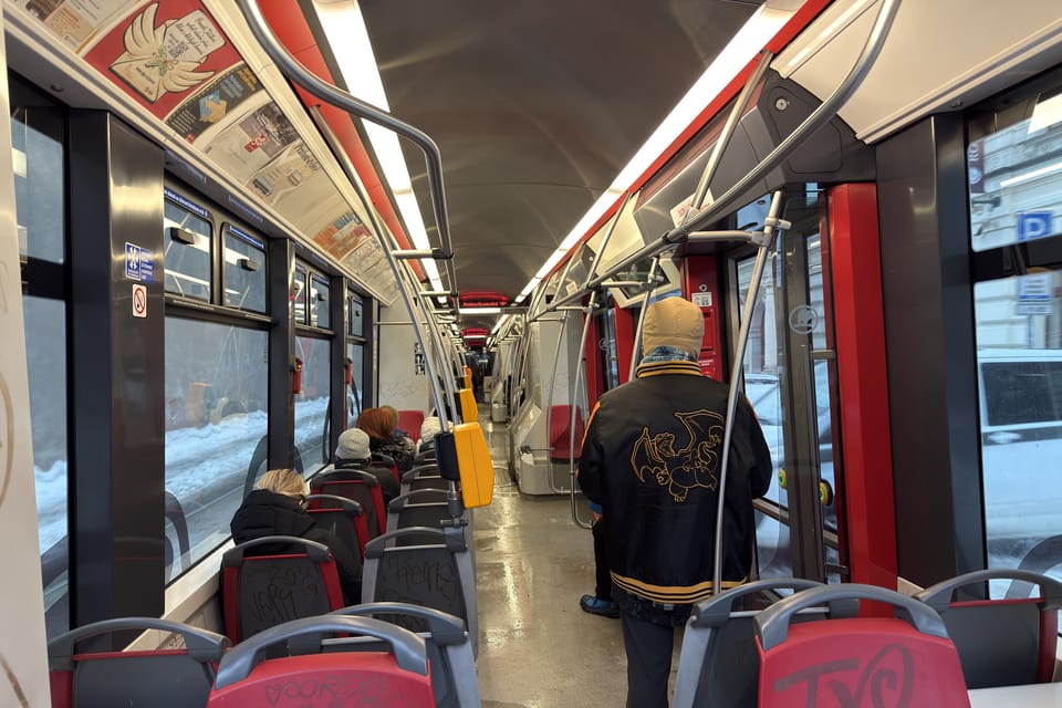 V tramvaji č. 22 | Foto: Vít Pohanka,  Radio Prague International
