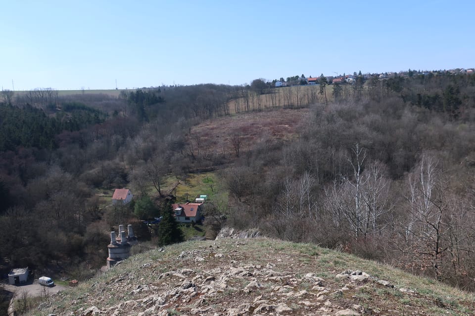 Výhled z vrchu Homolka,  foto: Štěpánka Budková