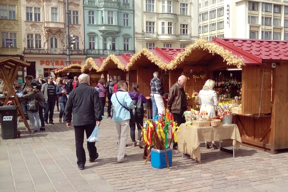 Ostermarkt in Pilsen | Foto: Iva Kokešová, Český rozhlas Ostermarkt in Pilsen | Foto: Iva Kokešová, Český rozhlas