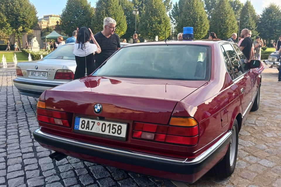 BMW 735,  které od roku 1991 používal prezident Václav Havel | Foto: Lenka Žižková,  Radio Prague International