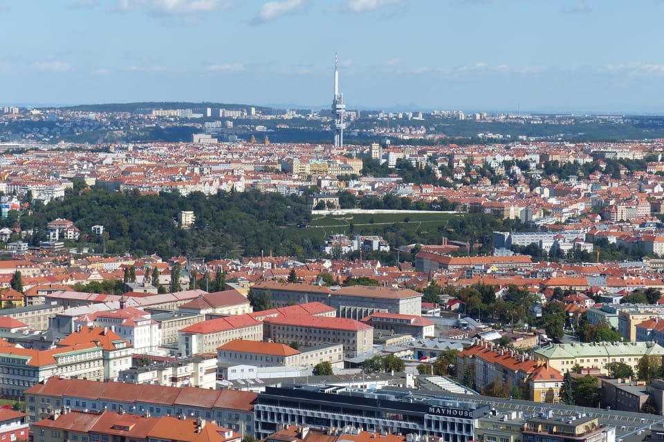 Praha z výšky, foto: Klára Stejskalová Praha z výšky, foto: Klára Stejskalová