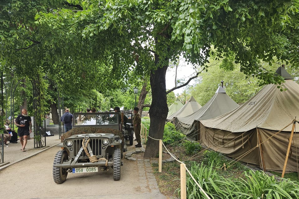 Vojenská technika americké armády | Foto: Štěpánka Budková,  Radio Prague International
