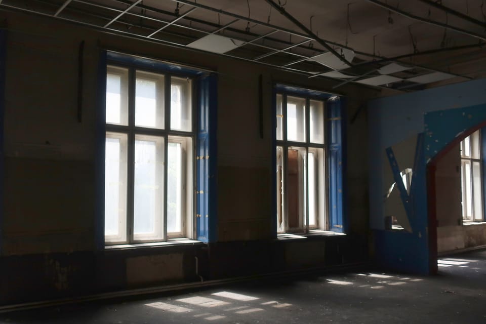 Městské lázně Žižkov - budoucí Dům tance | Foto: Štěpánka Budková, Radio Prague International Městské lázně Žižkov - budoucí Dům tance | Foto: Štěpánka Budková, Radio Prague International