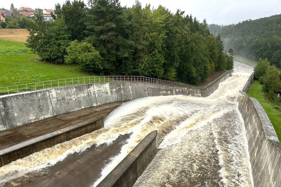 Římovská přehrada na řece Malši | Foto: Matěj Vodička,  Český rozhlas