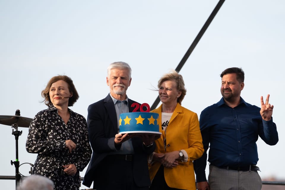 Věra Jourová, Petr Pavel, Eva Pavlová a David Gajdečka | Foto: René Volfík, iROZHLAS.cz Věra Jourová, Petr Pavel, Eva Pavlová a David Gajdečka | Foto: René Volfík, iROZHLAS.cz
