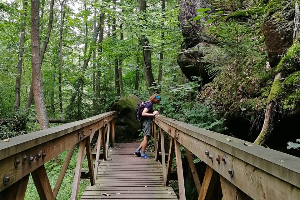 Přírodní památka Peklo, foto: Štěpánka Budková Přírodní památka Peklo, foto: Štěpánka Budková