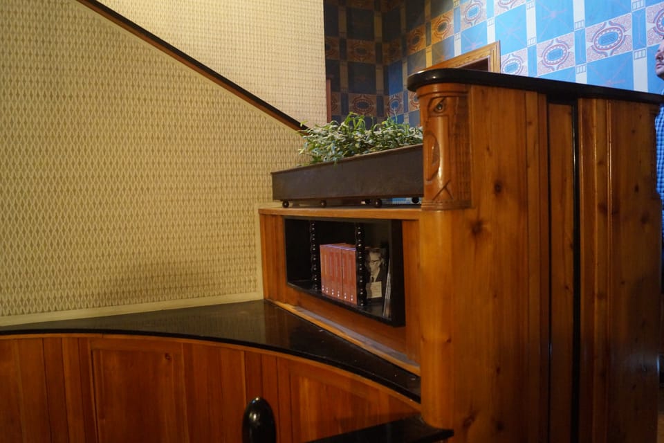 V hale je několik svazků pamětí nakladatele Františka Laichtera | Foto: Radio Prague International V hale je několik svazků pamětí nakladatele Františka Laichtera | Foto: Radio Prague International