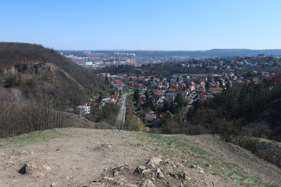 Výhled z vrchu Homolka,  foto: Štěpánka Budková