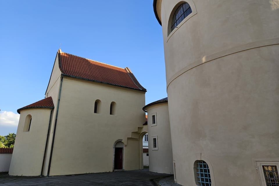 Kostel sv. Klimenta s bazilika sv. Václava ve Staré Boleslavi | Foto: Štěpánka Budková,  Radio Prague International