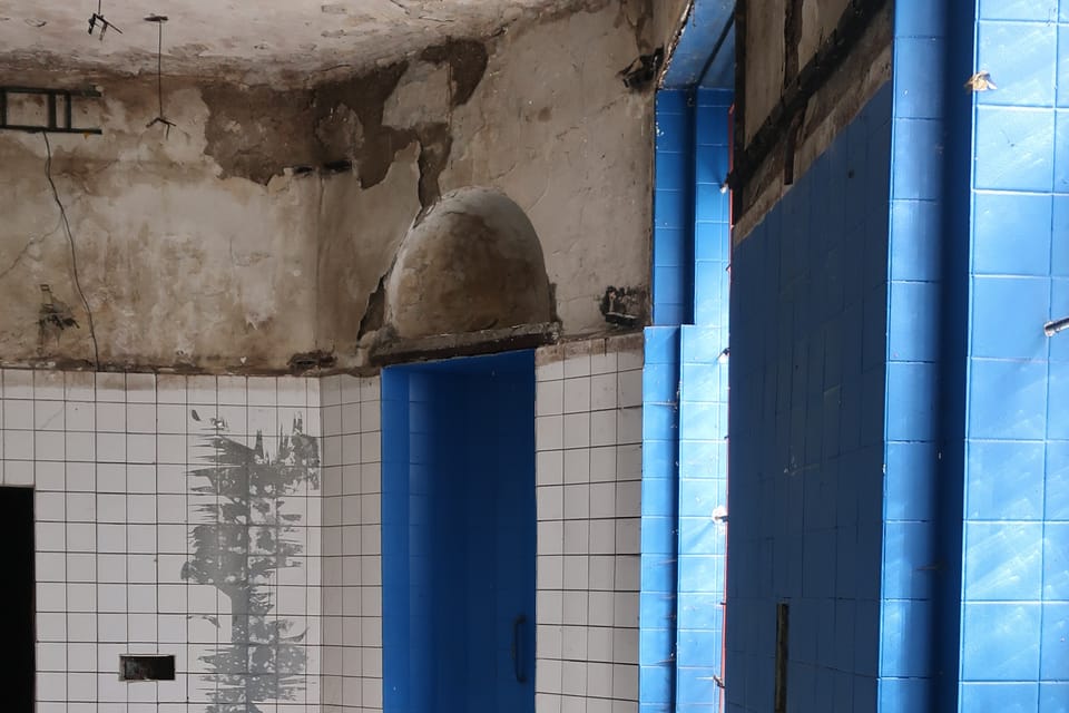 Městské lázně Žižkov - budoucí Dům tance | Foto: Štěpánka Budková, Radio Prague International Městské lázně Žižkov - budoucí Dům tance | Foto: Štěpánka Budková, Radio Prague International
