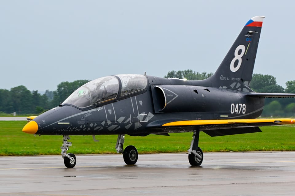 Letadlo L - 39NG Skyfox | Foto: Petr Bušta, Český rozhlas Letadlo L - 39NG Skyfox | Foto: Petr Bušta, Český rozhlas