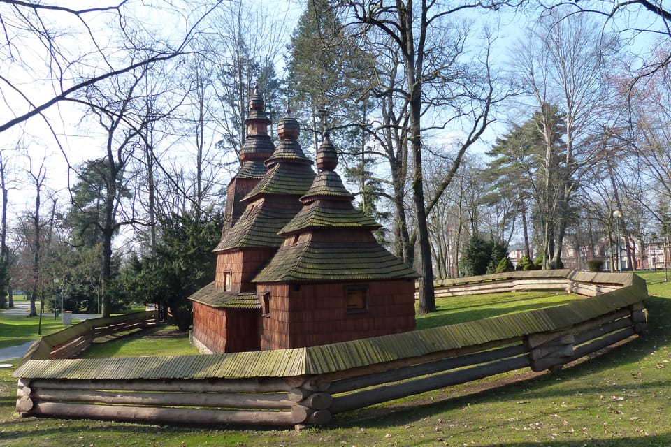 Dřevěný kostel sv. Mikuláše v Hradci Králové | Foto: Klára Stejskalová, Radio Prague International Dřevěný kostel sv. Mikuláše v Hradci Králové | Foto: Klára Stejskalová, Radio Prague International