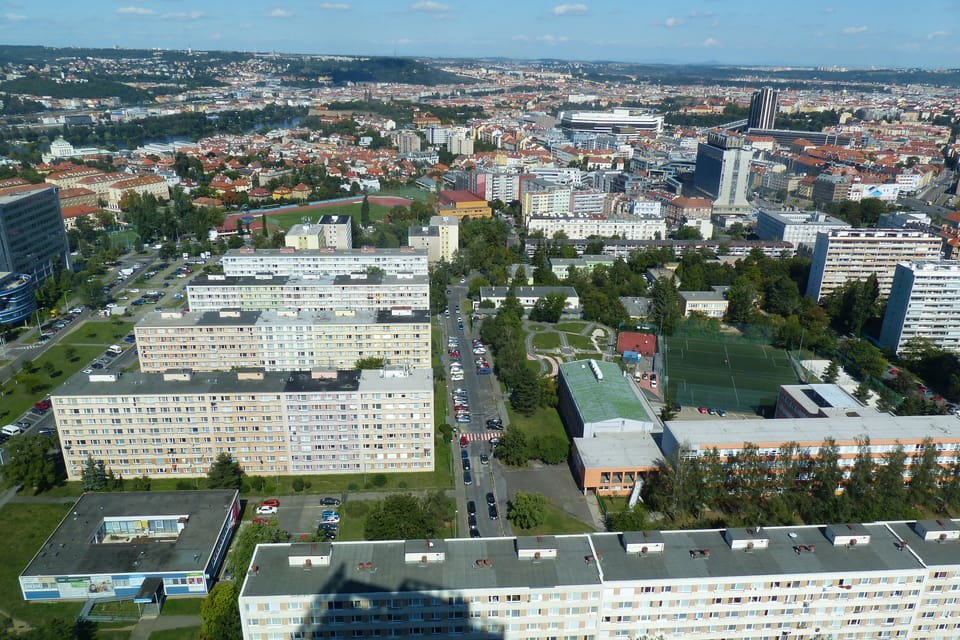 Praha z výšky,  foto: Klára Stejskalová