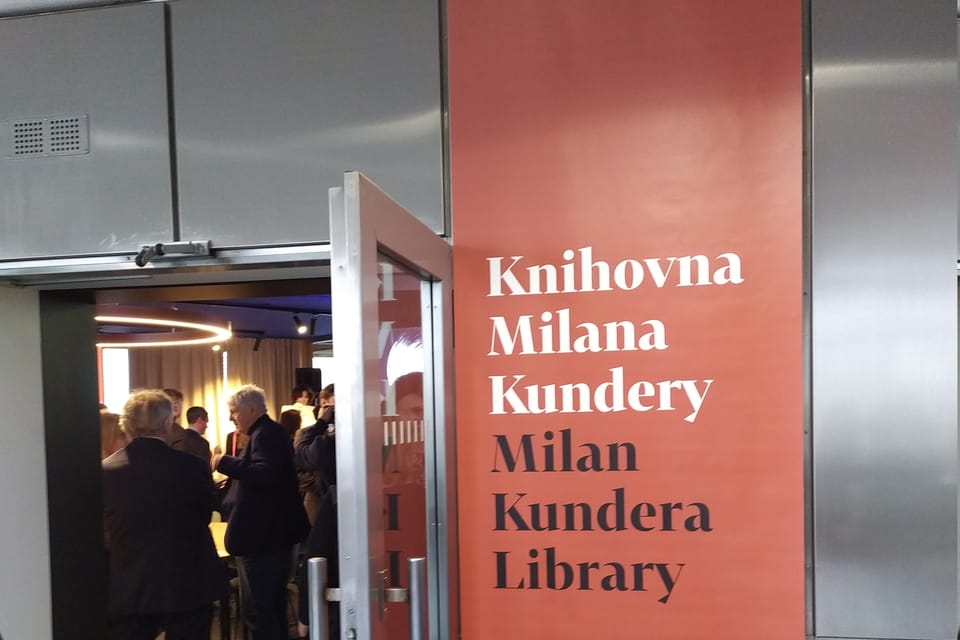 Knihovna Milana Kundery | Foto: Magdalena Hrozínková, Radio Prague International Knihovna Milana Kundery | Foto: Magdalena Hrozínková, Radio Prague International