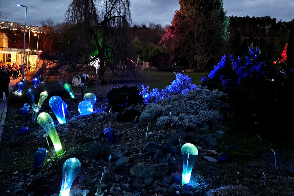 Výstava Křišťálová zahrada v Pražské botanické zahradě | Foto: Štěpánka Budková, Radio Prague Int. Výstava Křišťálová zahrada v Pražské botanické zahradě | Foto: Štěpánka Budková, Radio Prague Int.