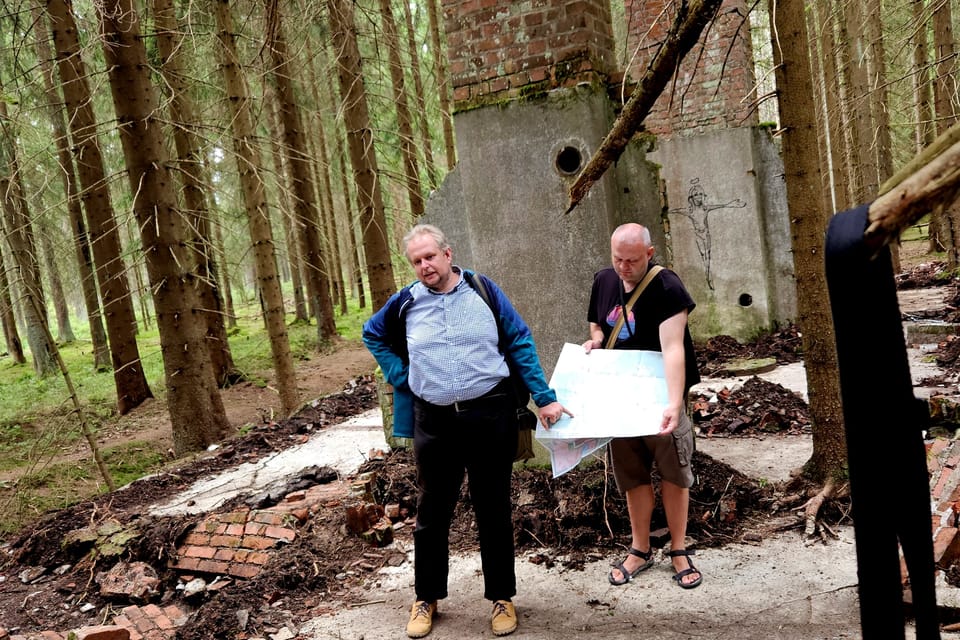 Odšivovací stanice zajateckého tábora | Foto: Štěpánka Budková,  Radio Prague International