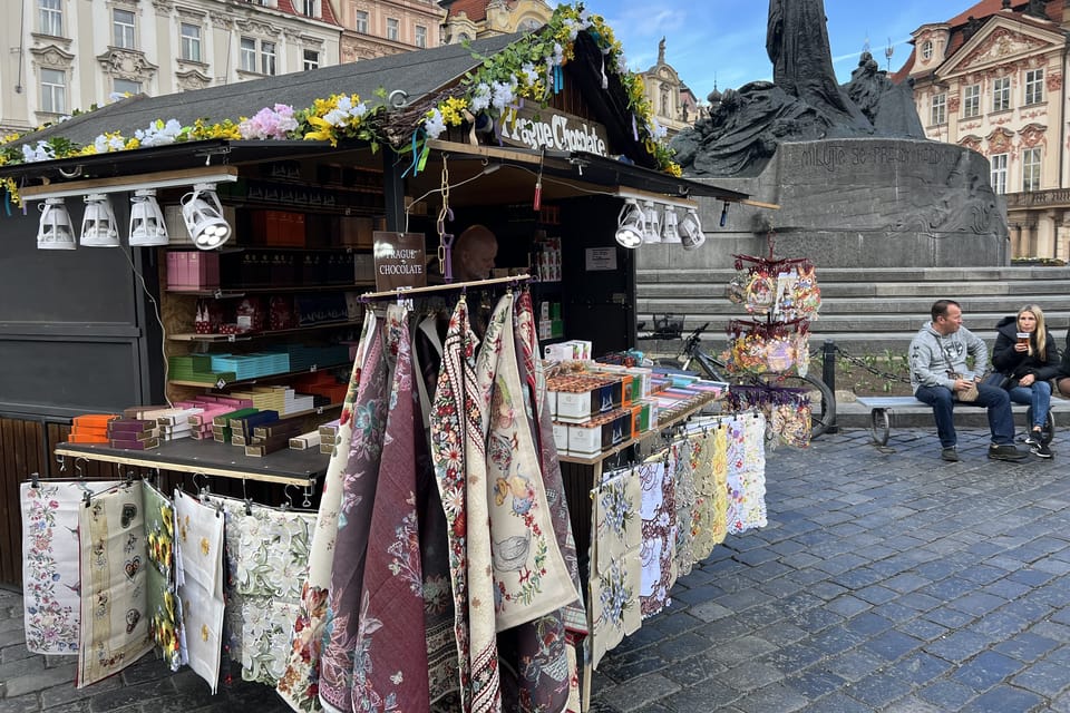 Velikonoční trhy na Staroměstském náměstí | Foto: Kateřina Ayzpurvit, Radio Prague International Velikonoční trhy na Staroměstském náměstí | Foto: Kateřina Ayzpurvit, Radio Prague International