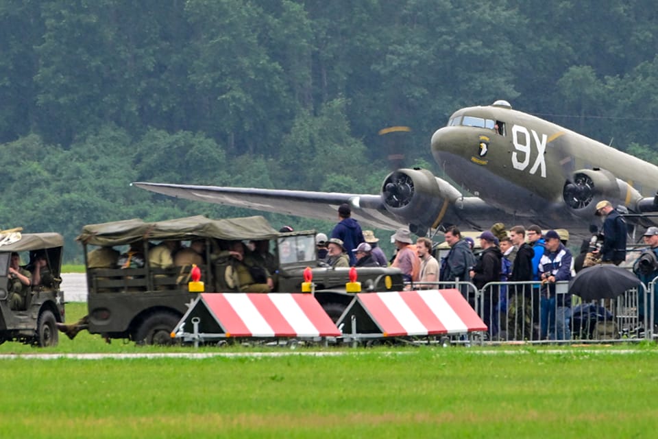 Do Pardubic dorazil i dlouho čekávaný Avro Anson | Foto: Petr Bušta,  Český rozhlas