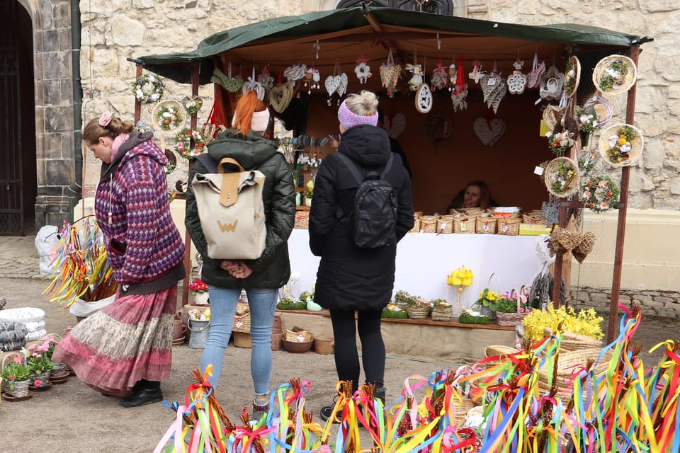 Velikonoční řemeslné trhy na zámku Sychrov | Foto: Barbora Němcová, Radio Prague International Velikonoční řemeslné trhy na zámku Sychrov | Foto: Barbora Němcová, Radio Prague International