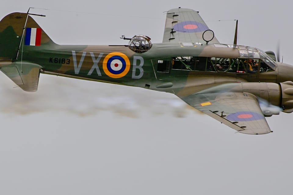 Tento letoun Avro Anson je poslední letuschopný svého druhu na světě | Foto: Petr Bušta,  Český rozhlas