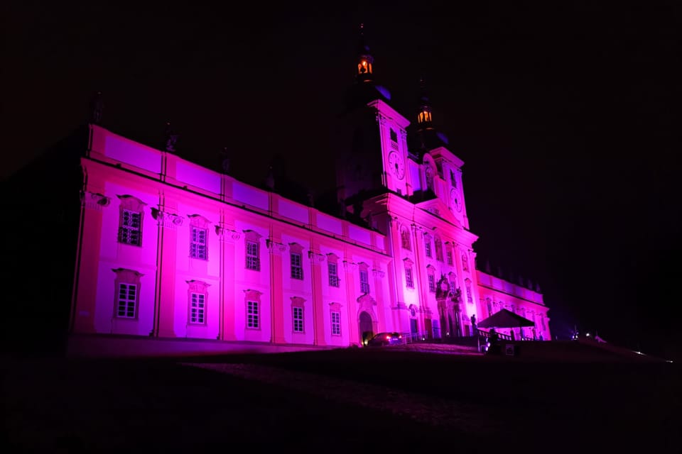 Bazilika Navštívení Panny Marie na Svatém Kopečku, foto: Michal Štokman Bazilika Navštívení Panny Marie na Svatém Kopečku, foto: Michal Štokman