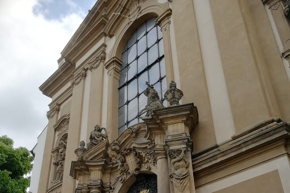 Kostel sv. Jana Nepomuckého na Hradčanech | Foto: Štěpánka Budková, Radio Prague International Kostel sv. Jana Nepomuckého na Hradčanech | Foto: Štěpánka Budková, Radio Prague International