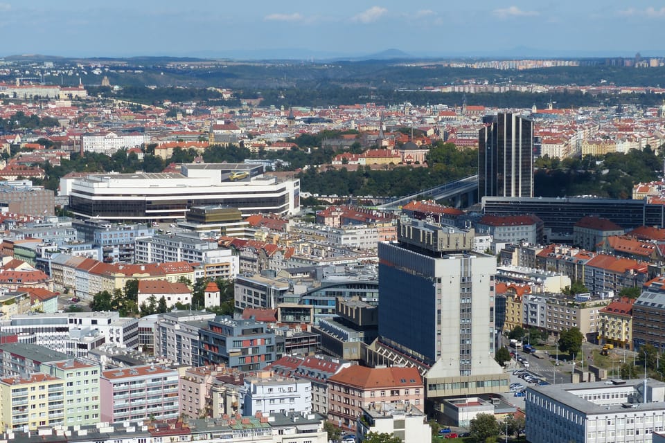 Praha z výšky, foto: Klára Stejskalová Praha z výšky, foto: Klára Stejskalová