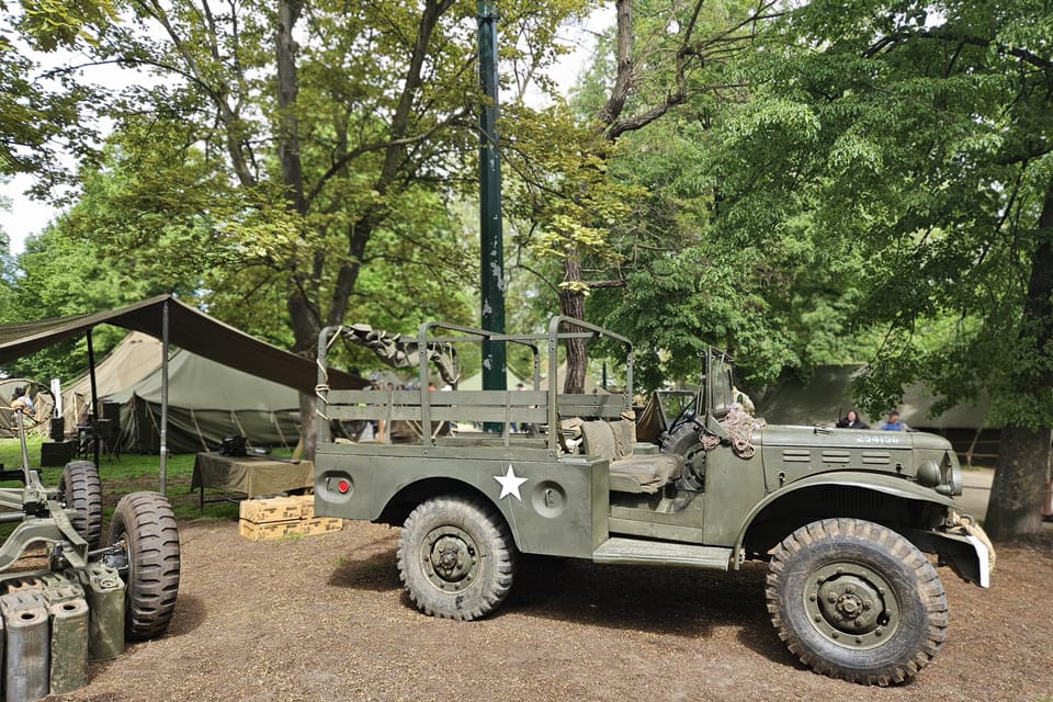 Vojenská technika americké armády | Foto: Štěpánka Budková,  Radio Prague International