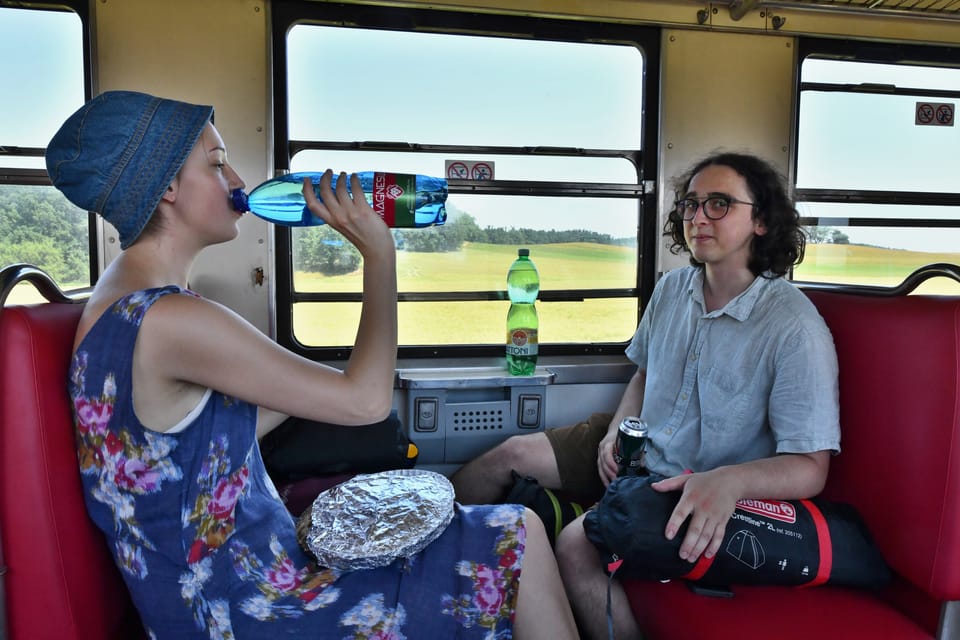 Trať Třemešná-Osoblaha má i pravidelnou osobní dopravu. | Foto: Břetislav Tureček, Radio Prague International Trať Třemešná-Osoblaha má i pravidelnou osobní dopravu. | Foto: Břetislav Tureček, Radio Prague International