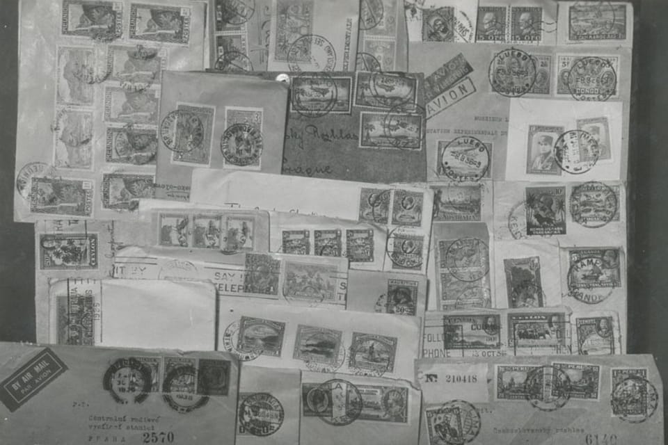 Vysílání denní korespondece (1936) | Foto: APF Český rozhlas Vysílání denní korespondece (1936) | Foto: APF Český rozhlas