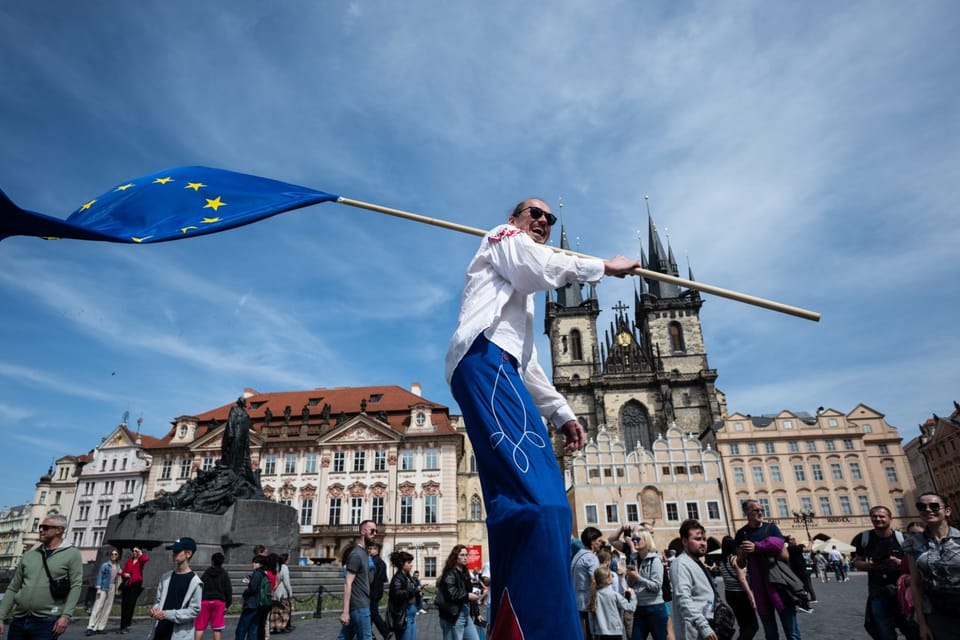 Výročí 20 let vstupu země do EU | Foto: René Volfík, iROZHLAS.cz Výročí 20 let vstupu země do EU | Foto: René Volfík, iROZHLAS.cz