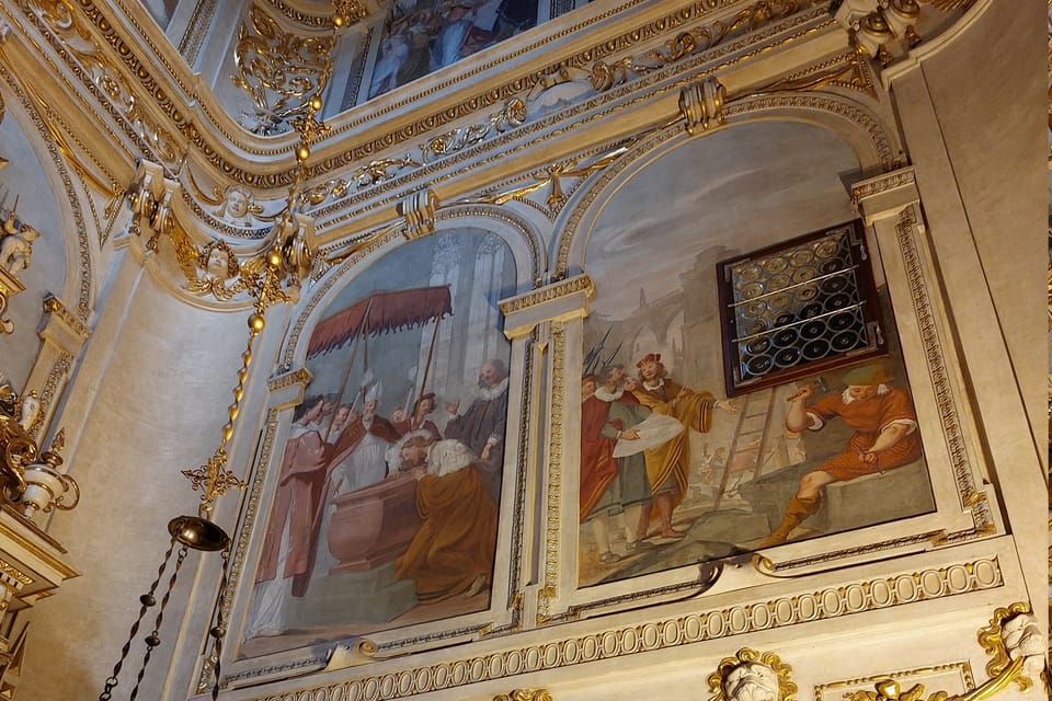 Kaple sv. Václava ve Valdštejnském paláci | Foto: Štěpánka Budková, Radio Prague International Kaple sv. Václava ve Valdštejnském paláci | Foto: Štěpánka Budková, Radio Prague International