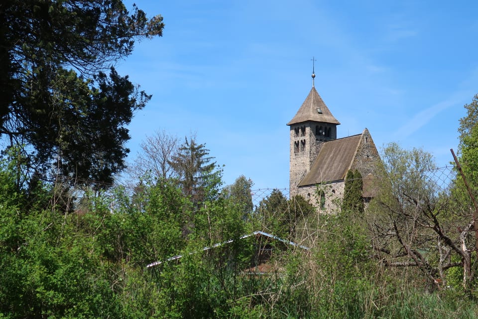 Kostel sv. Petra v Poříčí nad Sázavou | Foto: Štěpánka Budková,  Radio Prague International