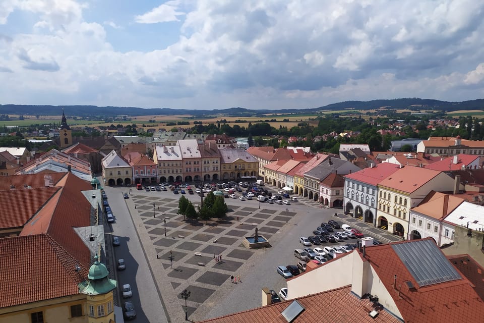 Valdštejnovo náměstí v Jičíně | Foto: Barbora Němcová, Radio Prague International Valdštejnovo náměstí v Jičíně | Foto: Barbora Němcová, Radio Prague International