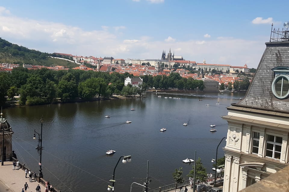 Vyhlídka z terasy Národního divadla,  Hradčany | Foto: Lenka Žižková,  Radio Prague International